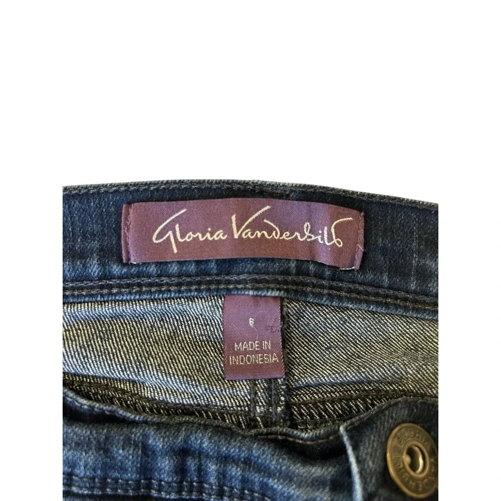 Gloria Vanderbilt Ankle‎ Grazer Blue Jeans Size 6